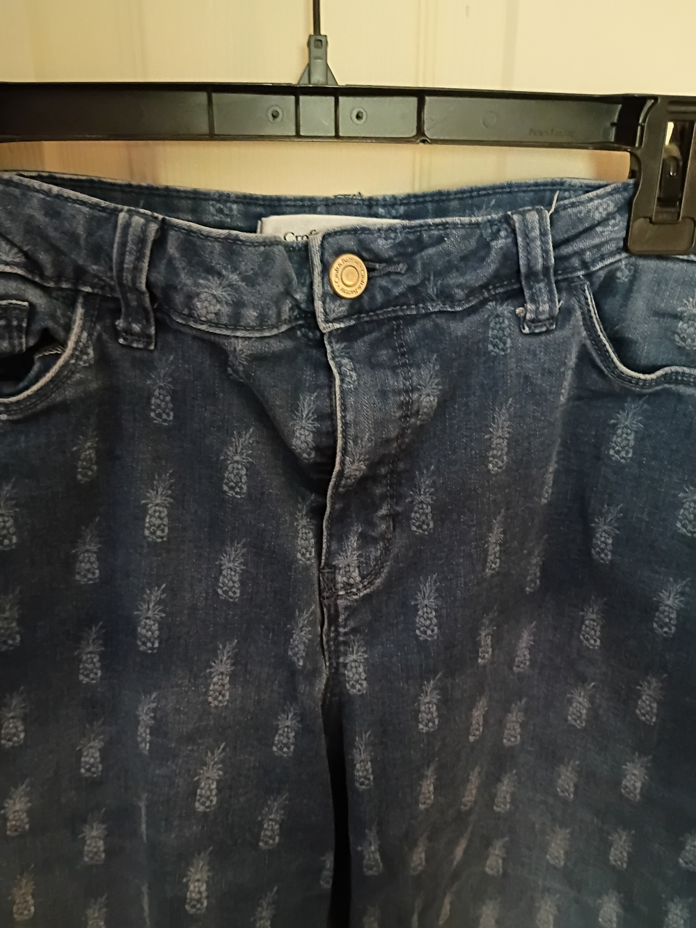 croft & barrow Blue Denim Shorts - Picture 2 of 6